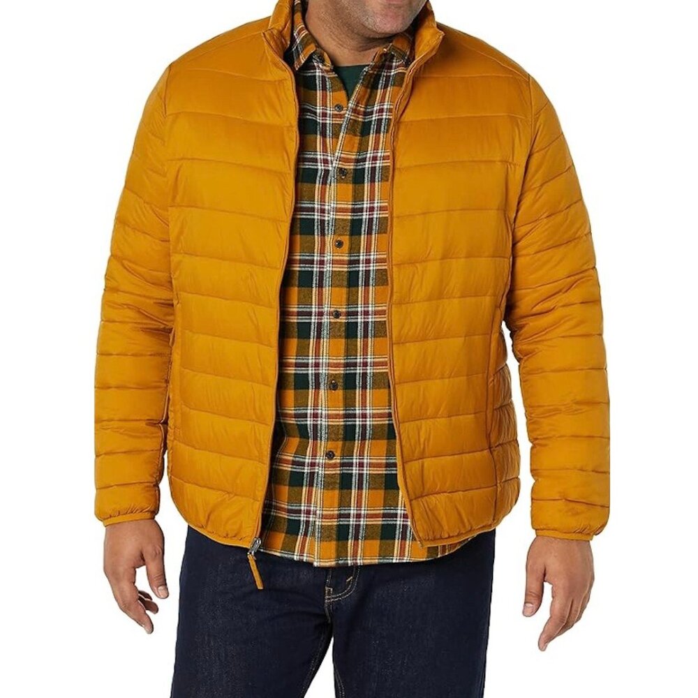 Amazon Essentials NWT Quilted Lightweight Puffer Jacket Full Zip Mens Size XL